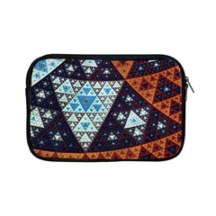 Fractal Triangle Geometric Abstract Pattern Apple Ipad Mini Zipper Cases