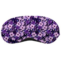 Purple Flowers 001 Purple Flowers 02 Sleep Mask