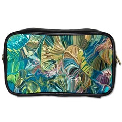 Abstract Petals Toiletries Bag (two Sides)