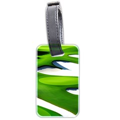 Golf Course Par Green Luggage Tag (two Sides)