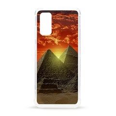 Pyramids Egypt Monument Landmark Sunrise Sunset Egyptian Samsung Galaxy S20 6 2 Inch Tpu Uv Case by Proyonanggan