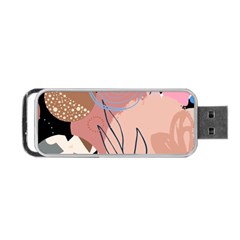 Abstract Boho Bohemian Style Retro Vintage Portable Usb Flash (two Sides) by Proyonanggan