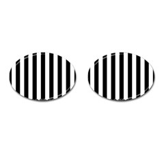 Stripes Geometric Pattern Digital Art Art Abstract Abstract Art Cufflinks (oval)