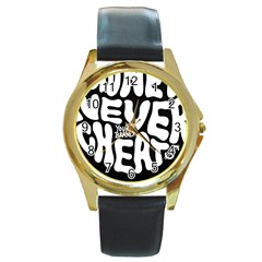 1716746617315 Round Gold Metal Watch