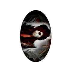 Melancholy Autumn Sticker Oval (100 Pack)