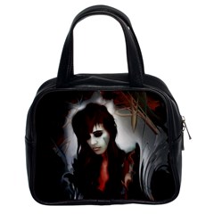 Melancholy Autumn Classic Handbag (two Sides)