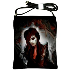 Melancholy Autumn Shoulder Sling Bag