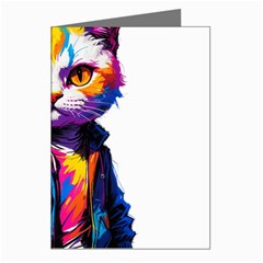 Wild Cat Greeting Cards (pkg Of 8) by Sosodesigns19