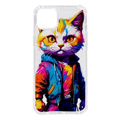 Wild Cat Iphone 14 Plus Tpu Uv Print Case by Sosodesigns19