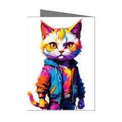 Wild Cat Mini Greeting Cards (pkg Of 8)