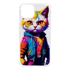 Wild Cat Iphone 13 Tpu Uv Print Case by Sosodesigns19