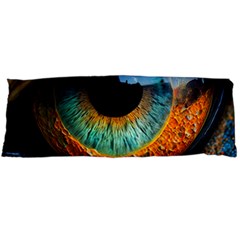 Eye Bird Feathers Vibrant Body Pillow Case (dakimakura)