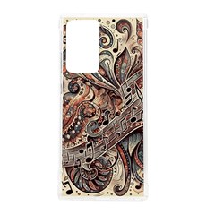 Paisley Print Musical Notes5 Samsung Galaxy Note 20 Ultra Tpu Uv Case