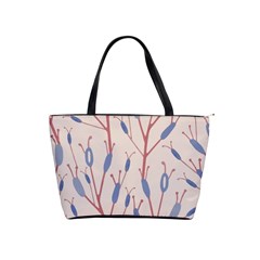 Abstract Pattern Floral Branches Classic Shoulder Handbag