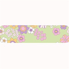 Pattern Background Vintage Floral Large Bar Mat