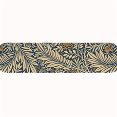 Brown Vintage Background Vintage Floral Pattern Large Bar Mat