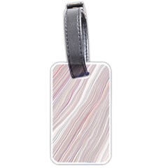 Marble Texture Marble Painting Luggage Tag (one Side)