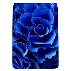 Blue Roses Flowers Plant Romance Blossom Bloom Nature Flora Petals Removable Flap Cover (l)