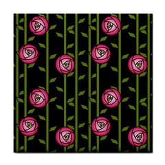 Abstract Rose Garden Tile Coaster