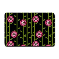 Abstract Rose Garden Small Doormat