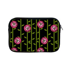 Abstract Rose Garden Apple Ipad Mini Zipper Cases