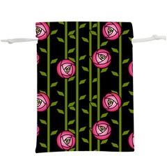 Abstract Rose Garden Lightweight Drawstring Pouch (xl)