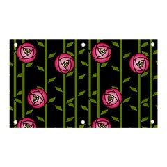 Abstract Rose Garden Banner And Sign 5  X 3 