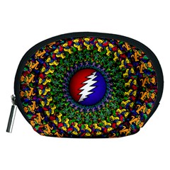 Grateful Dead Bear Pattern Accessory Pouch (medium)