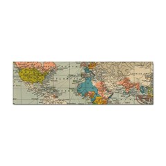 Vintage World Map Sticker Bumper (10 Pack)