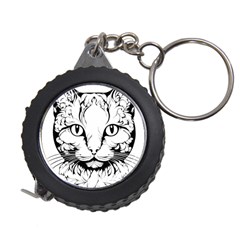 Cat - Artistic Paper Cut Measuring Tape