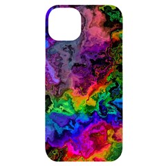 Pride Marble Iphone 14 Plus Black Uv Print Case