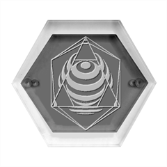 Geometry Hexagon Wood Jewelry Box by Sparkle