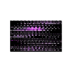 Purplestars Sticker (rectangular)