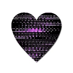 Purplestars Heart Magnet