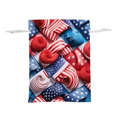 Us Presidential Election Colorful Vibrant Pattern Design  Lightweight Drawstring Pouch (m) by dflcprintsclothing