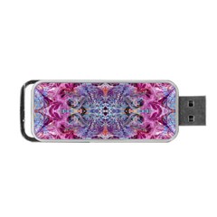 Fuchsia Blend June Portable USB Flash (Two Sides)