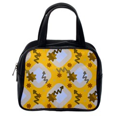 Art Pattern Design Background Classic Handbag (one Side)