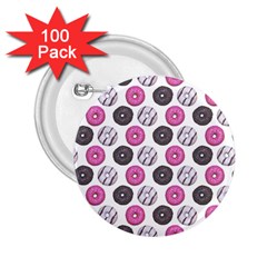 Pattern Seamless Design Decorative 2 25  Buttons (100 Pack) 