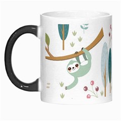 Pattern Sloth Woodland Morph Mug