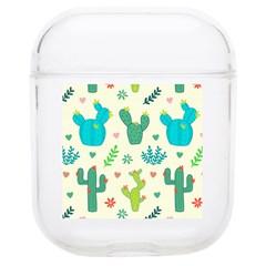 Cactus Succulents Floral Seamless Pattern Soft Tpu Airpods 1/2 Case