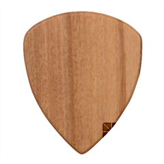 Square Cube Shape Colourful Wood Guitar Pick (set Of 10)