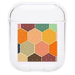 Abstract Hex Hexagon Grid Pattern Honeycomb Hard Pc Airpods 1/2 Case