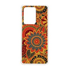 Bright Seamless Pattern With Paisley Mehndi Elements Hand Drawn Wallpaper With Floral Traditional In Samsung Galaxy S20 Ultra 6 9 Inch Tpu Uv Case