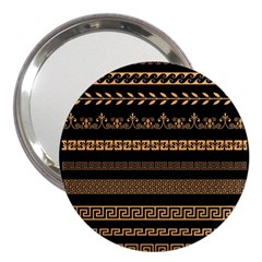 Set-antique-greek-borders-seamless-ornaments-golden-color-black-background-flat-style-greece-concept 3  Handbag Mirrors