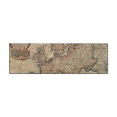 Old Vintage Classic Map Of Europe Sticker Bumper (100 Pack)