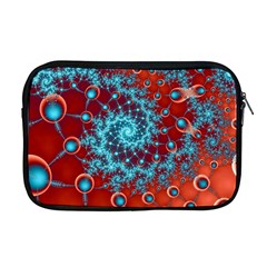 Fractal Pattern Background Apple Macbook Pro 17  Zipper Case