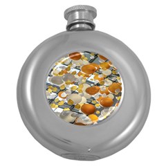 Ballon Classroom Round Hip Flask (5 Oz) by Azkajaya