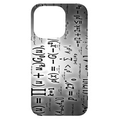 Science Formulas Iphone 14 Pro Black Uv Print Case