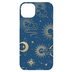 Seamless Galaxy Pattern Iphone 14 Plus Black Uv Print Case