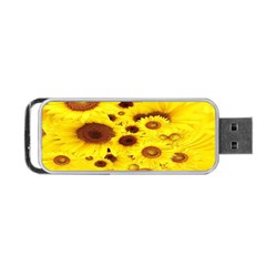 Beautiful Sunflowers Portable Usb Flash (two Sides)